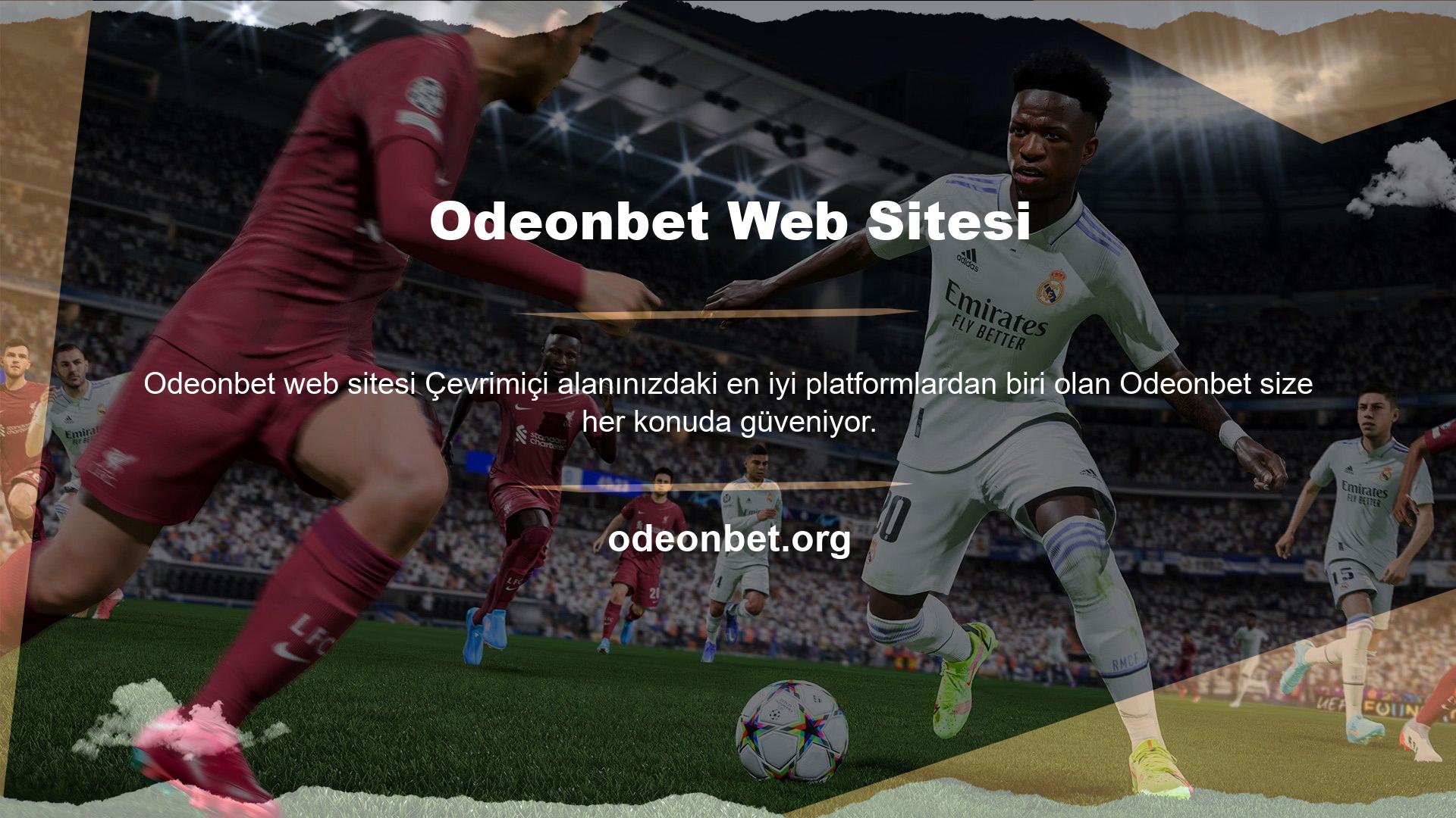 Sorununuz ne olursa olsun Odeonbet web sitesi üzerinden canlı destek ile iletişime geçerek çözüm bulabilirsiniz