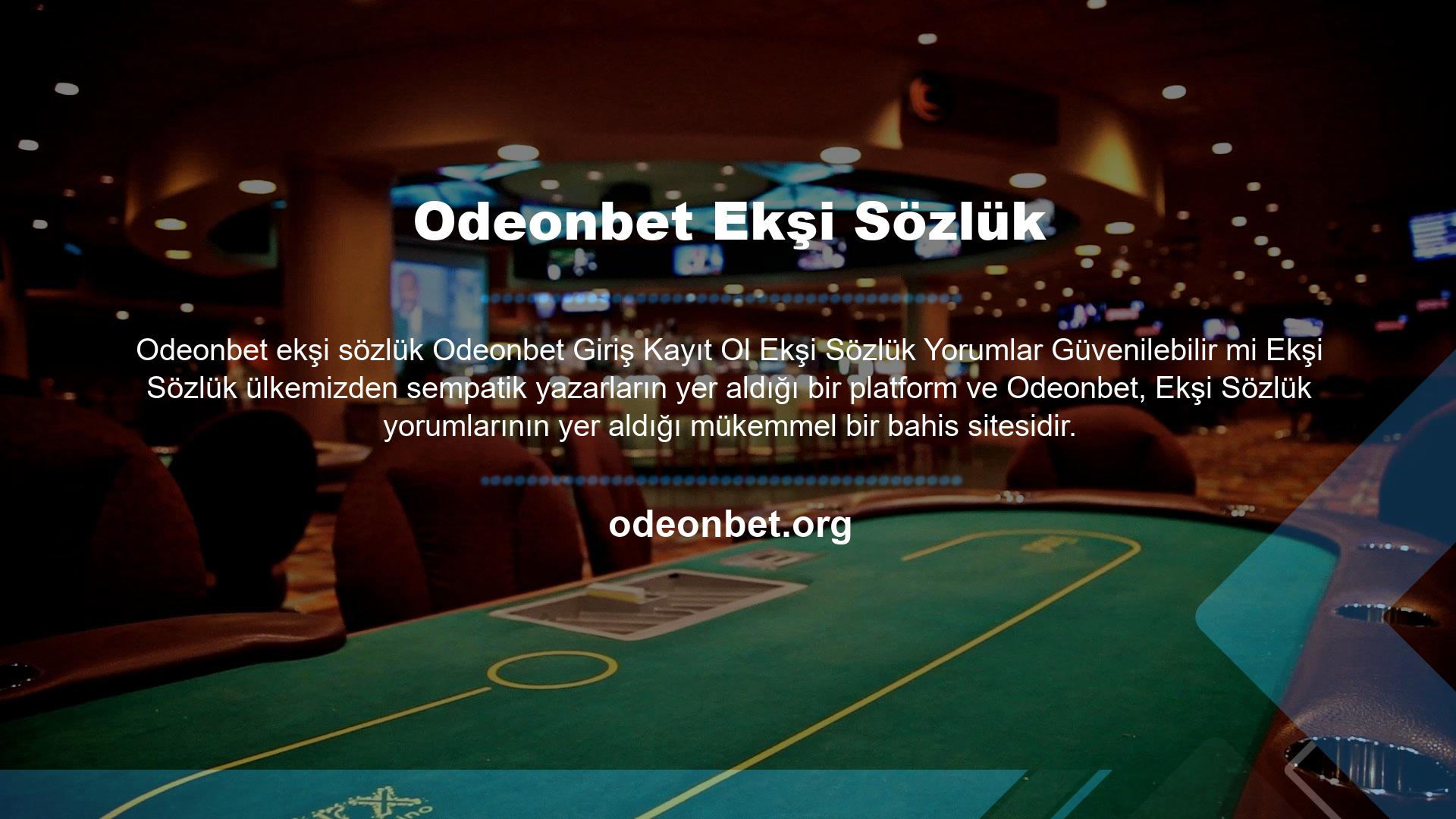 Ayrıca, önemli şifreli kanalların yayınlarına halka ücretsiz erişim sağlayan Canlı TV özelliği ile Odeonbet web sitesinin önemli bir özelliği olarak kabul edilir
